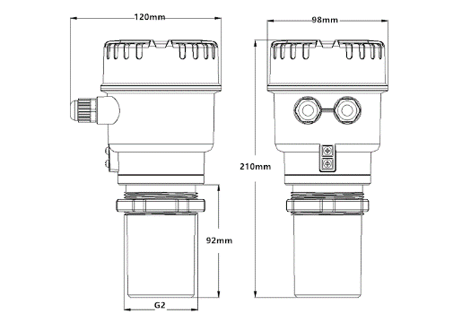 CSCG-220一体超声波液位传感器(图1)